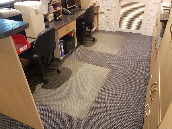 Carpet protection office and home carpet office chair mats